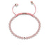 Rosenquarz | Roségold Vermeil | Fokus Edelstein Makramee Armband